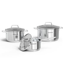 Bộ nồi chảo Inox 304 Sunhouse SHG601